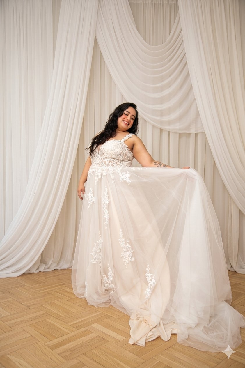 Vestido de novia estilo boho-chic